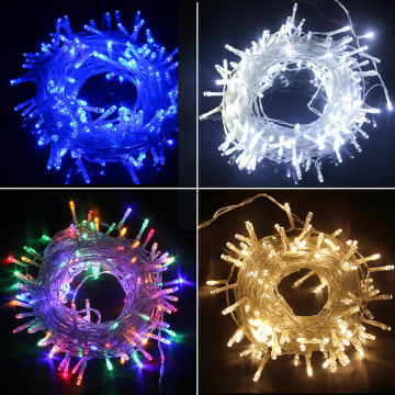Multicolor 33FT LED String Lights - 8 Modes Waterproof Fairy Lights for Home and Events