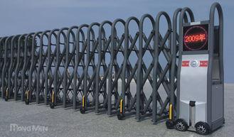One-Piece-Bended Frames Automatic Folding Gate With LED Dis