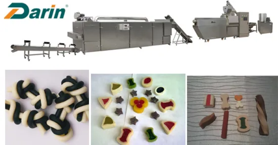 Automatic Pet Treat Dog Food Producing Machine