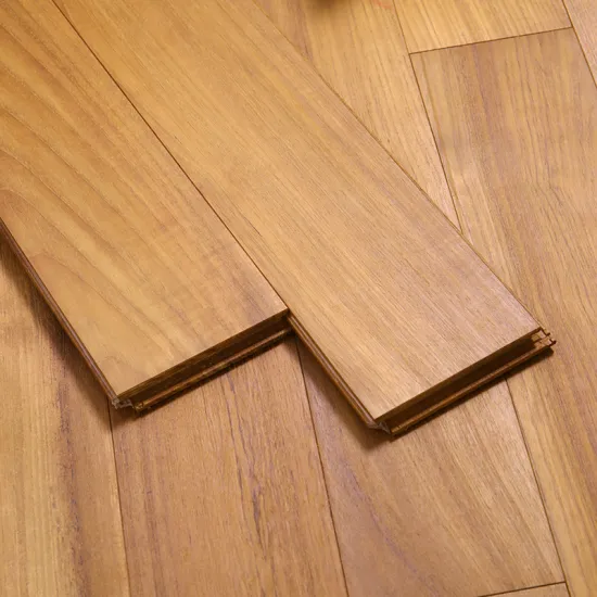 High quality Burma Teak Wax Oil wood flooring