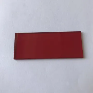 610nm Red Optical Filter Glass