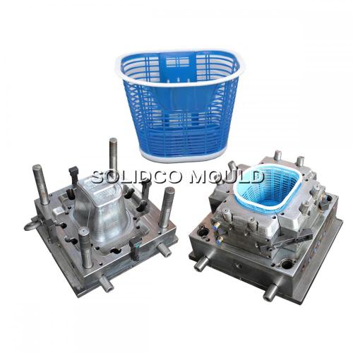 Plastic good quality outside bicycle basket mould