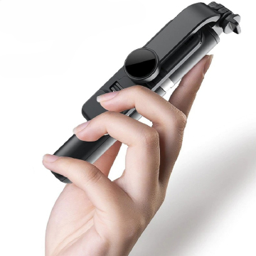 Q02S 40 pollch albero wireless 6in1 Trippiede Selfie integrato Stick con scatto leggero e ad alto angolo per le telecamere