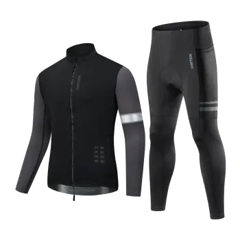 WOSAWE Custom Men's Sports Cycling Jacket and Pants Set