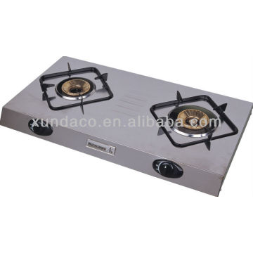 2 Burner Super Slim Stainless Steel Gas Cooker