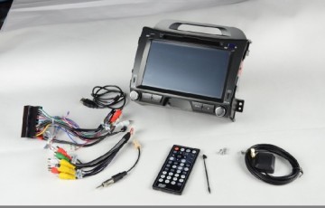 8in Car Special DVD Player For KIA Sportage