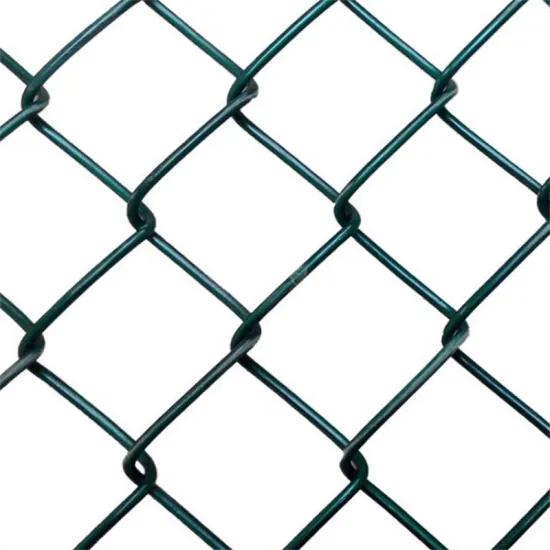 PVC Coated Chain Link Fence for Sports/Game Stadium
