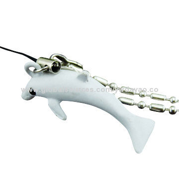 2014 New Arrival Most Popular European-style Metal Cute Dolphin KeychainNew