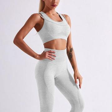 women sports bra and leggings set