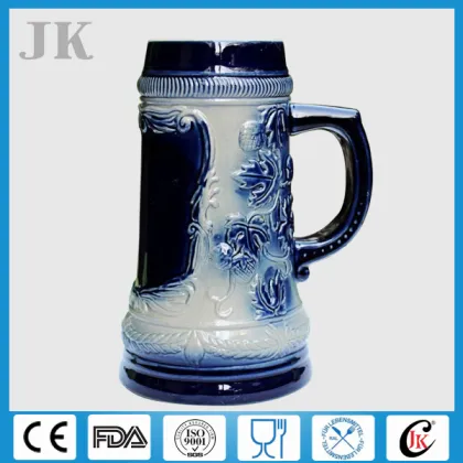 Unique ceramic beer stein