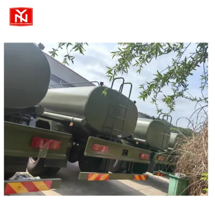 Popular African Asian Sprinkler Trucks: Dongfeng, FAW, HOWO, Shacman, and Foton Green Sprinklers