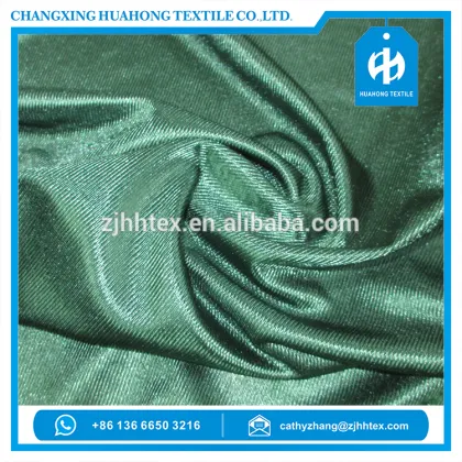 Warp knitted 120gsm custom polyester dazzle shorts sportswear fabric