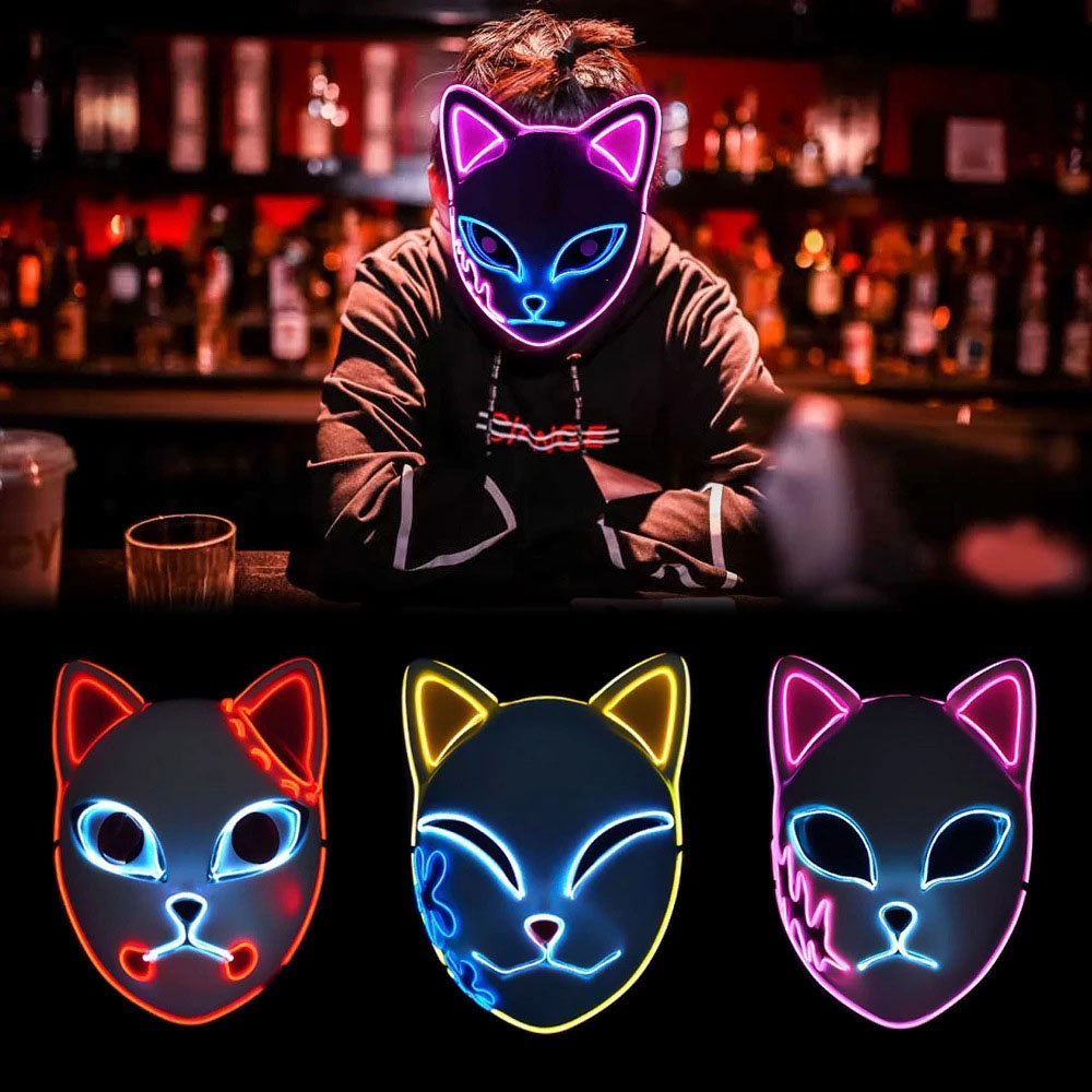 Anime LED Cat Mask