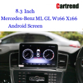 Mercedes ML GLE Radio Mengganti Layar Sentuh