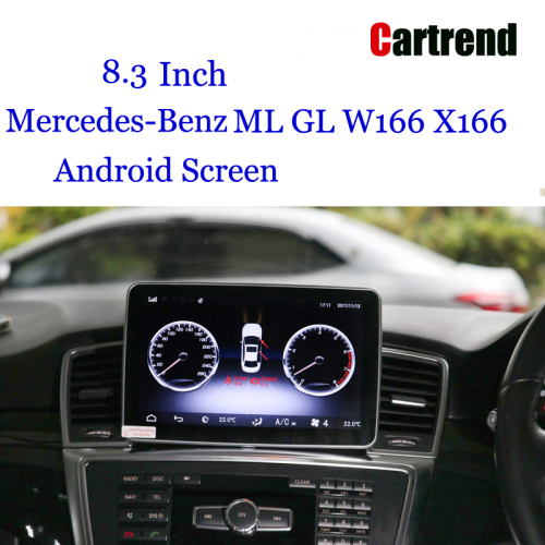 Mercedes ML GLE Radio Mengganti Skrin Sentuh