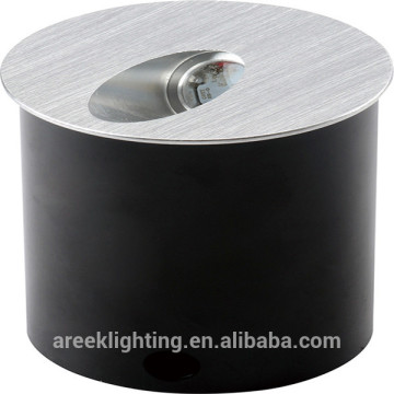 220-240V 1X3W LED Die-cast aluminium body and Clear lens Underground Light for outdoor or garden decoratrion