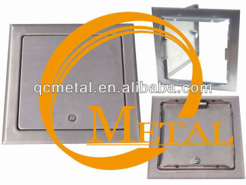 hvac access door with stainless steel material and key-lock QC1024