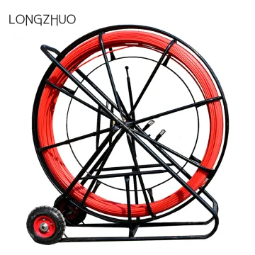 300FT Fiberglass duct rodder conduit for cable puller