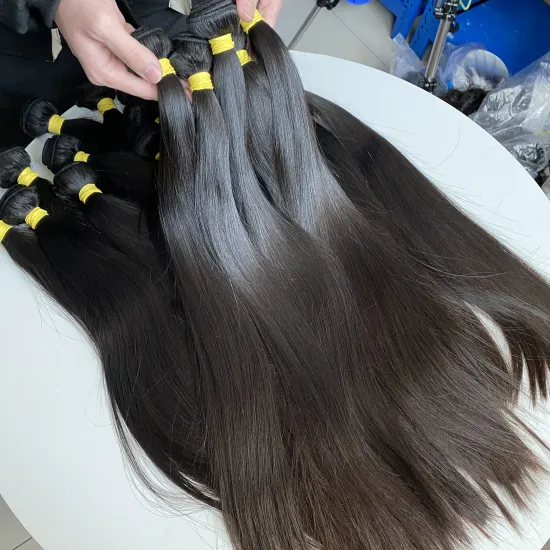 12A Quality Natural Color Straight Human Hair Bundles - Wholesale Prices