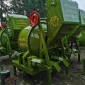 Dengan mixer 30 m3/jam pompa beton listrik kecil