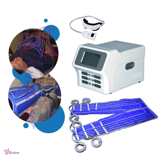 Salon Beauty Equipment: Pressotherapy Lymphatic Drainage Machine with Heat Therapy and Infrared Massage