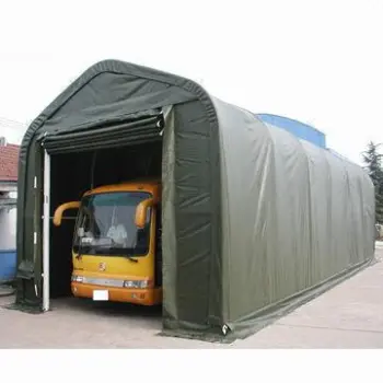 5 x 10 x 5m Boat Shed, 610g PVC Waterproof Fabric Cover, Heavy-duty Steel Structure
