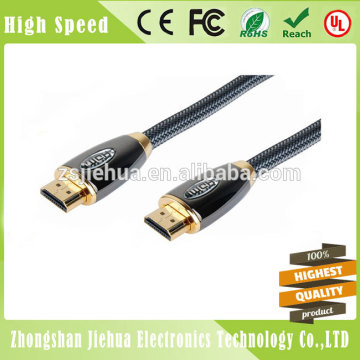 JH Metal housing High Speed hdmi cable - Supports Ethernet, 3D, and Audio Return [Newest Standard] 7M