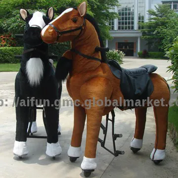 Remember your rocking horse, With adults toddlers ride on toys