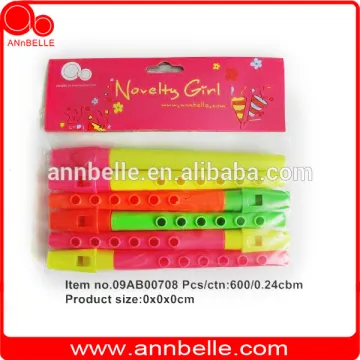 16.5x1.5cm 6pcs Happy Flute musical instrument made in china