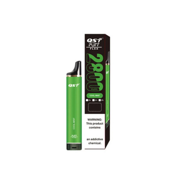 Europe warehouse QST Puff Bar Flex 2800 Puffs Disposable