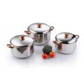 Stainless Steel Cookware Pot Set Soup Pot