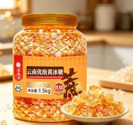 Yellow Rock Sugar 1.5kg
