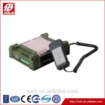 Electronic police emergency car siren with speaker alarm
