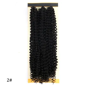Wholesale 18'' 3pcs/Bag PassionTwist Freetress Crochet hair Heat Resistant Water Wave Crochet Braiding Hair Afro For Black Women