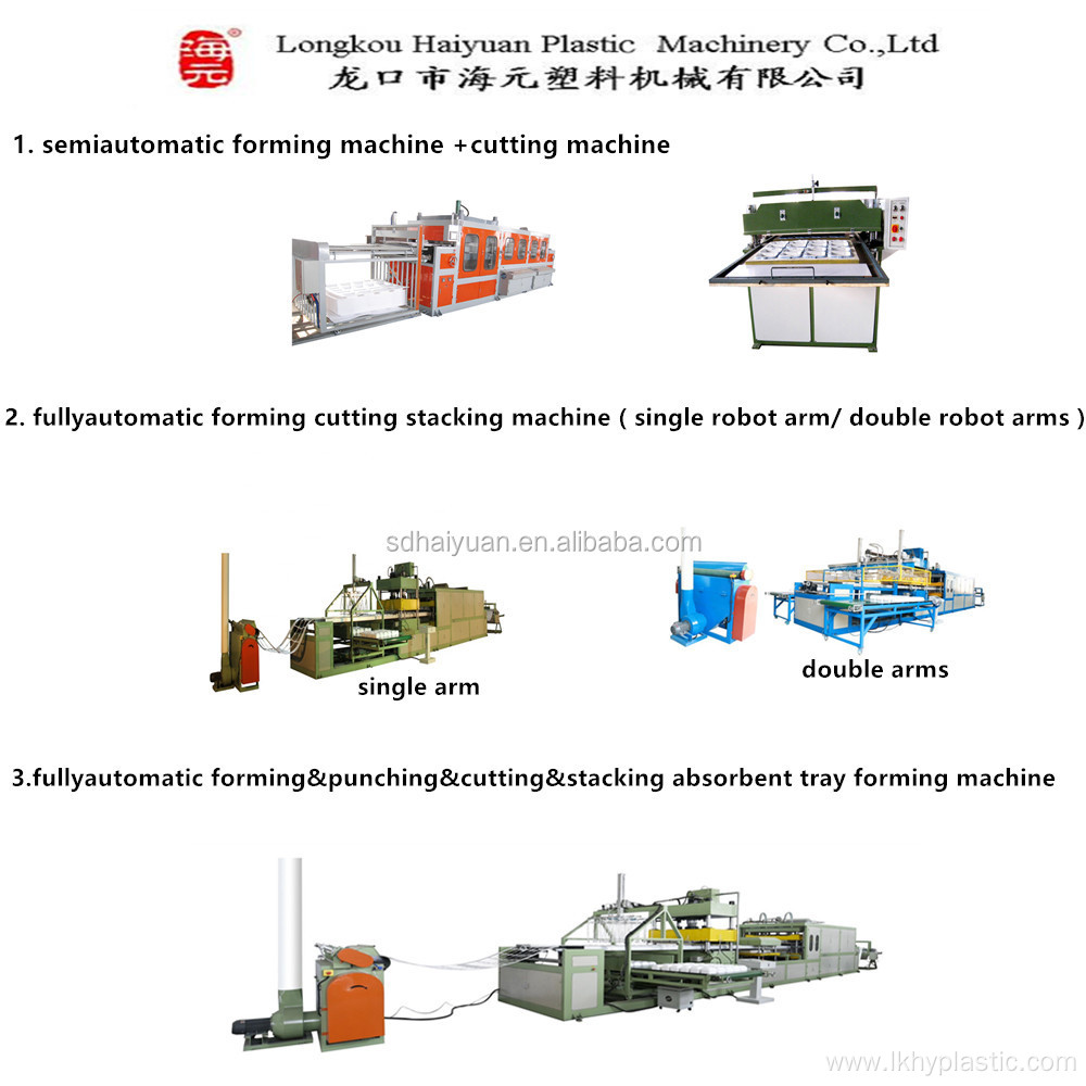 GPPS Foam Food Plate Making Machines