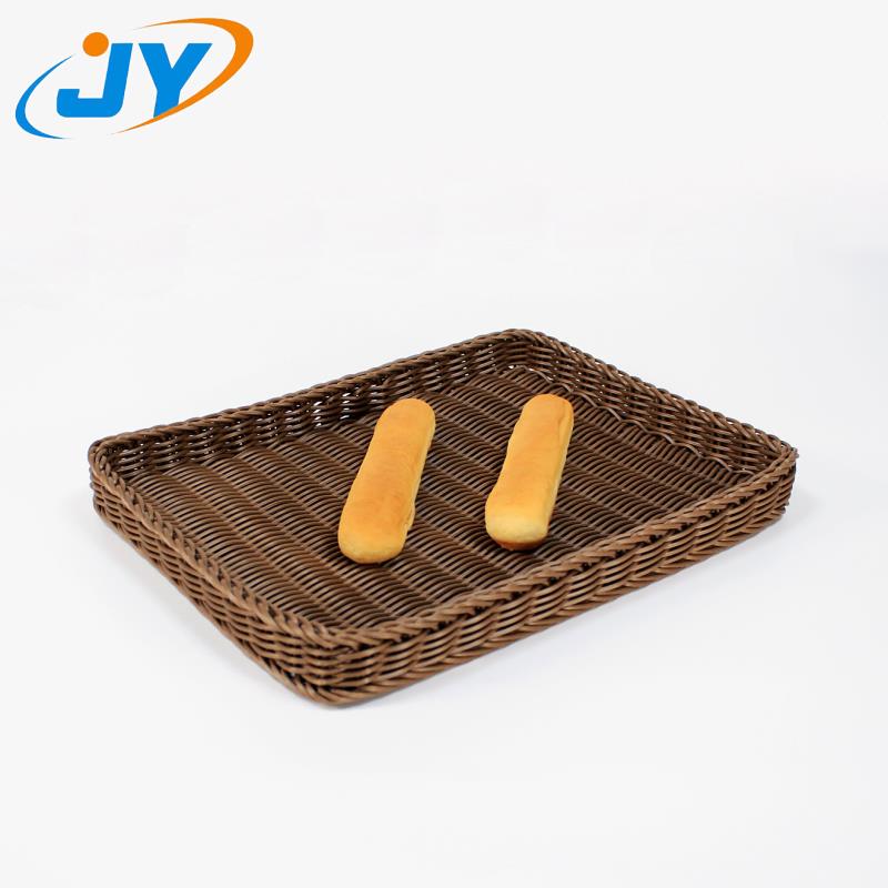 Rectangle food grade basket set for bread shop