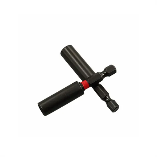 Hex Screwdriver Bit Holder with Quick Release Extension Rod and Drive Guide for Screwdriver