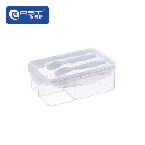 3 グリッド食品グレード長方形ランチ ボックス