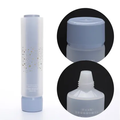 Dual-Chamber Tube for Face Wash and Body Lotion