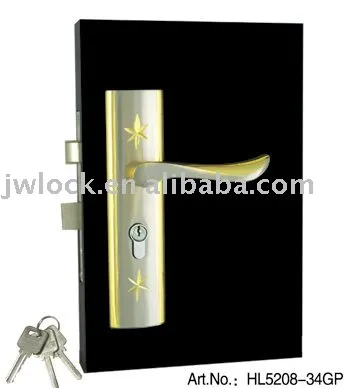 Fashion Style High Quality HL5208-34GP Fancy Door Locks and Handles