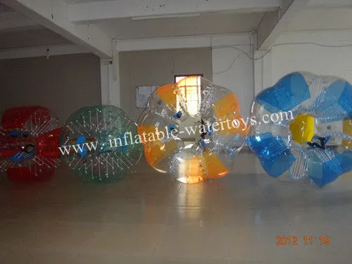 Better Flexibility 0.8mm Thickness Tpu Inflatable Bumper Ball For Playing Football Games