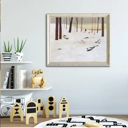 Vintage European Floating Frames: Luxurious Retro Photo Picture Frames for Artistic Decor