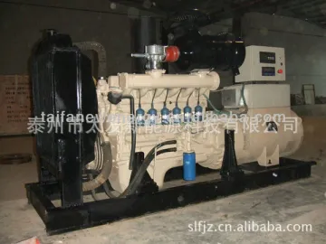 Approved by ISO9001-2000 30kw water cooled biogas operated electric generators