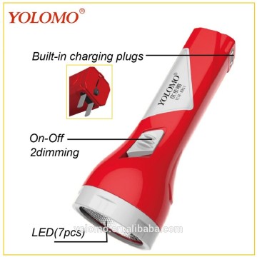 high brightness 7pcs led torch