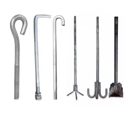 High Tensile Carbon Steel Anchor Hook Bolt