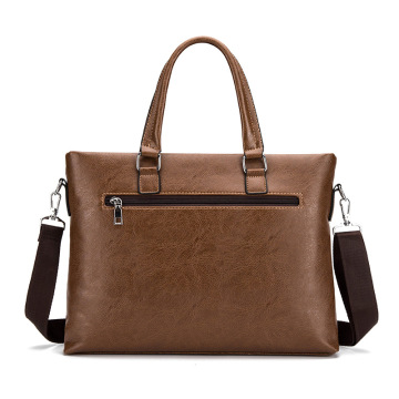 Business Pu Leather Motspases en gros sacs pour hommes