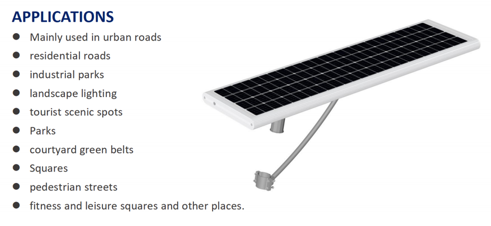 all in one solar street lights