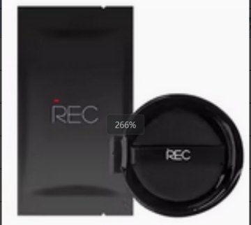 REC Rueike Soft Mist Setting Cushion Foundation (Refill) C01 Ivory 12g