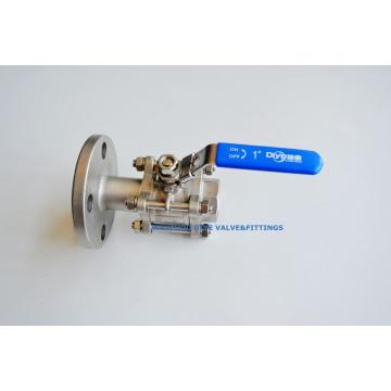 Stainless Steel 3PC Flanged Ball Valve