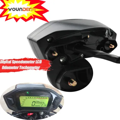 YD-MO05B Motorcycle LCD Digital Speedometer Odometer